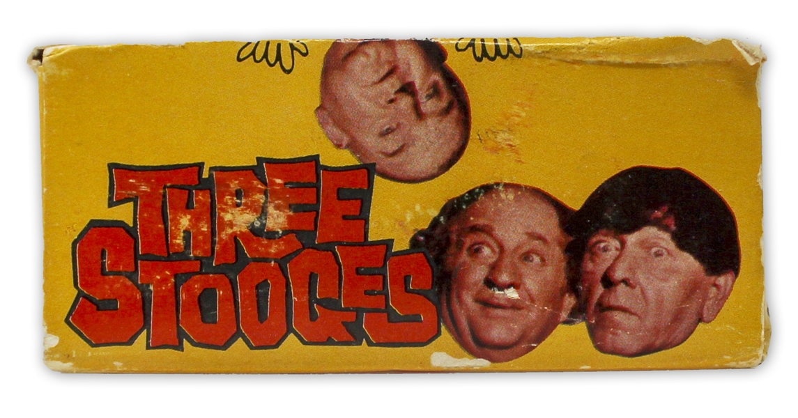 Fleer Three Stooges Cards, Wax Box With 24 Unopened Packs